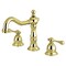 Kingston Brass KS1972BL 8" Widespread Bathroom Faucet, Polished Brass KS1972BL - alternate 1